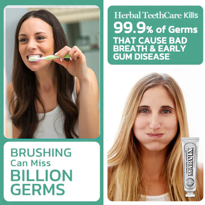 💥 2026 Limited 75% OFF ️🦷 Marvix™ Kolirin Herbal Toothpaste - Solve all Oral Problems